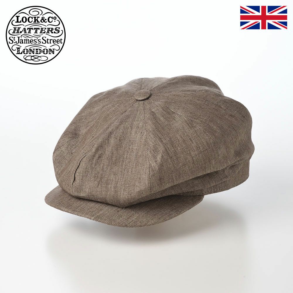 ジェームスロックのストローハット Tremelo Cap（トレメロ キャップ） ブラウン
