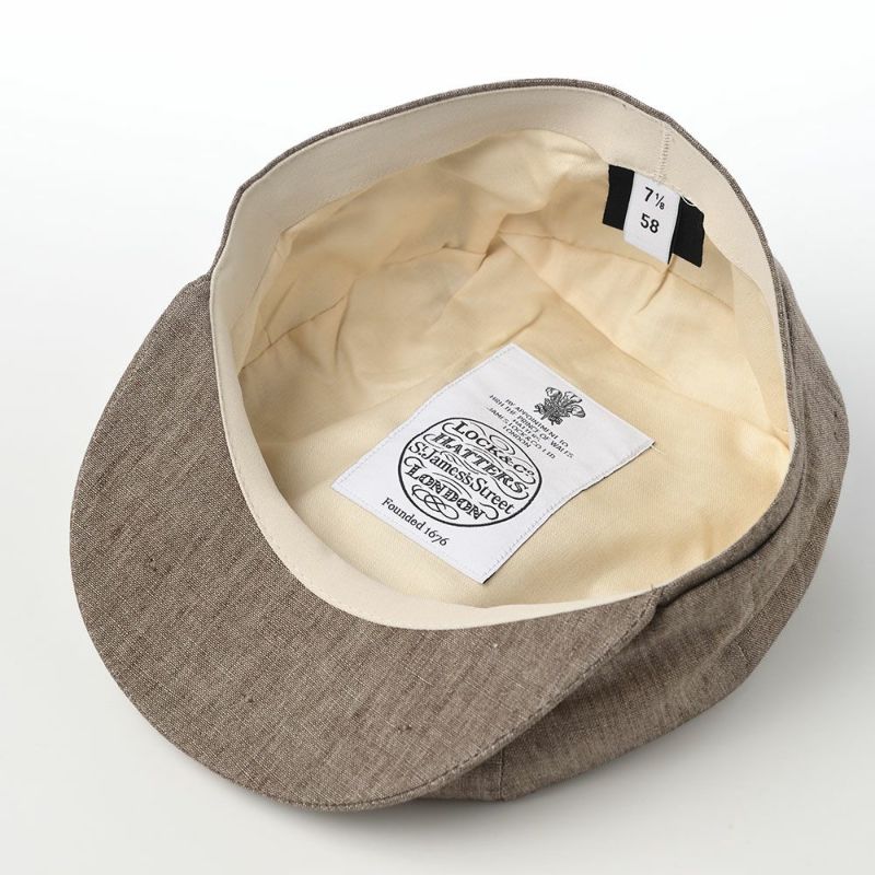 ジェームスロックのストローハット Tremelo Cap（トレメロ キャップ） ブラウン