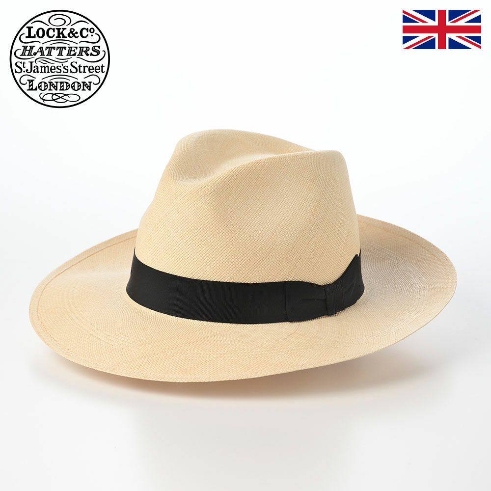 ジェームスロックのパナマハット WIDE BRIM PANAMA（ワイドブリム パナマ） ナチュラル
