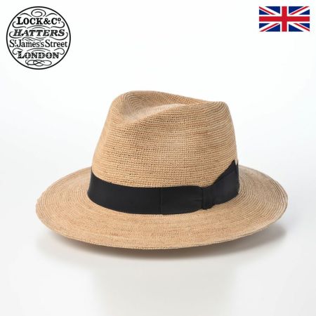 ジェームスロックのストローハット Louis Trilby（ルイス トリルビー） ナチュラル