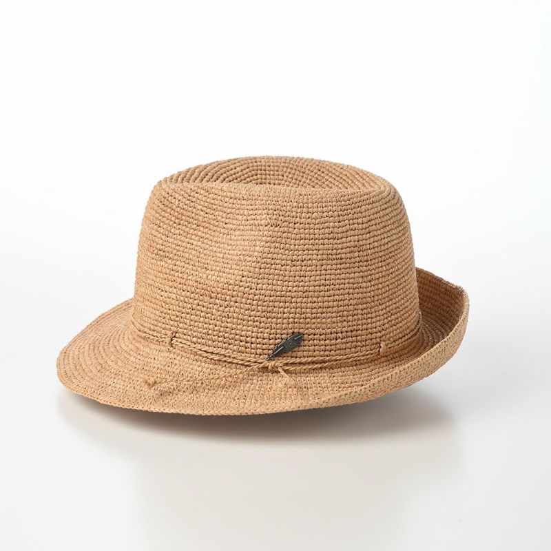 ステットソンのラフィアハット SINGLE CROCHET RAFFIA（シングルクロシェ ラフィア） SE804 ナチュラル