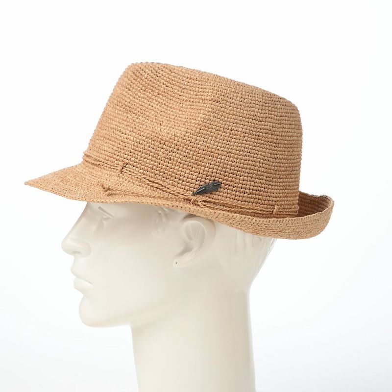 ステットソンのラフィアハット SINGLE CROCHET RAFFIA（シングルクロシェ ラフィア） SE804 ナチュラル