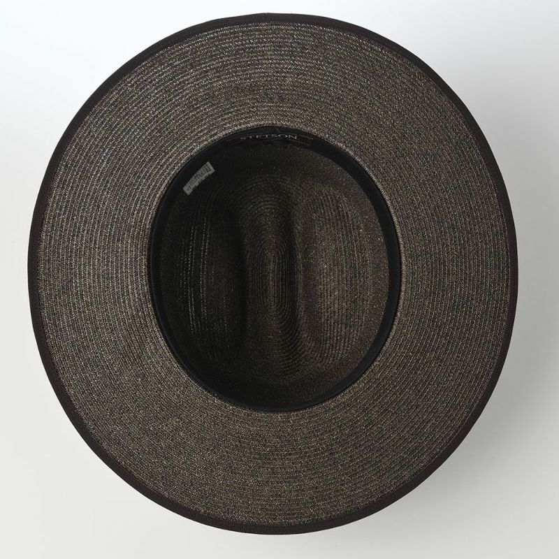 ステットソンのブレードハット BRAID OPEN ROAD（ブレード オープンロード） SE806 ダークブラウン