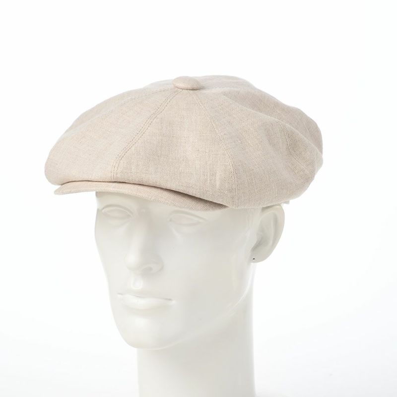 ステットソンのキャスケット LINEN CHAMBRAY CASKET（リネンシャンブレー キャスケット） SE808 ベージュ