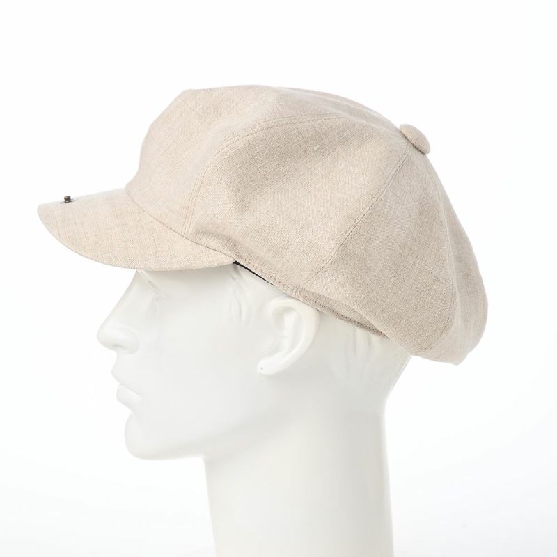 ステットソンのキャスケット LINEN CHAMBRAY CASKET（リネンシャンブレー キャスケット） SE808 ベージュ