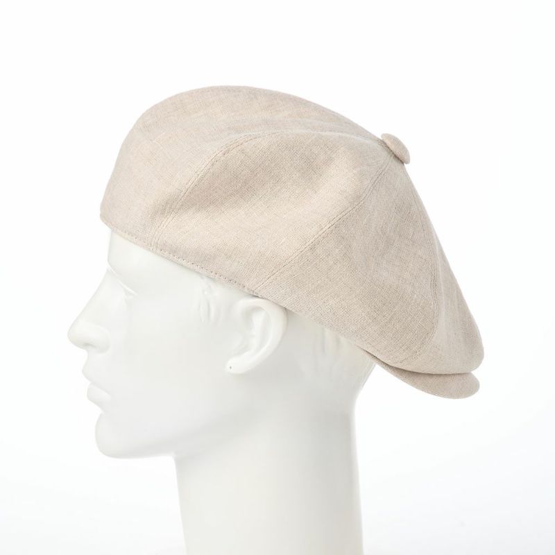 ステットソンのキャスケット LINEN CHAMBRAY CASKET（リネンシャンブレー キャスケット） SE808 ベージュ