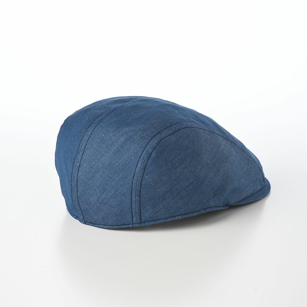 ステットソンのハンチング COTTON LINEN LIGHT DENIM HUNTING（コットン リネン ライトデニム ハンチング） SE812 ブルー