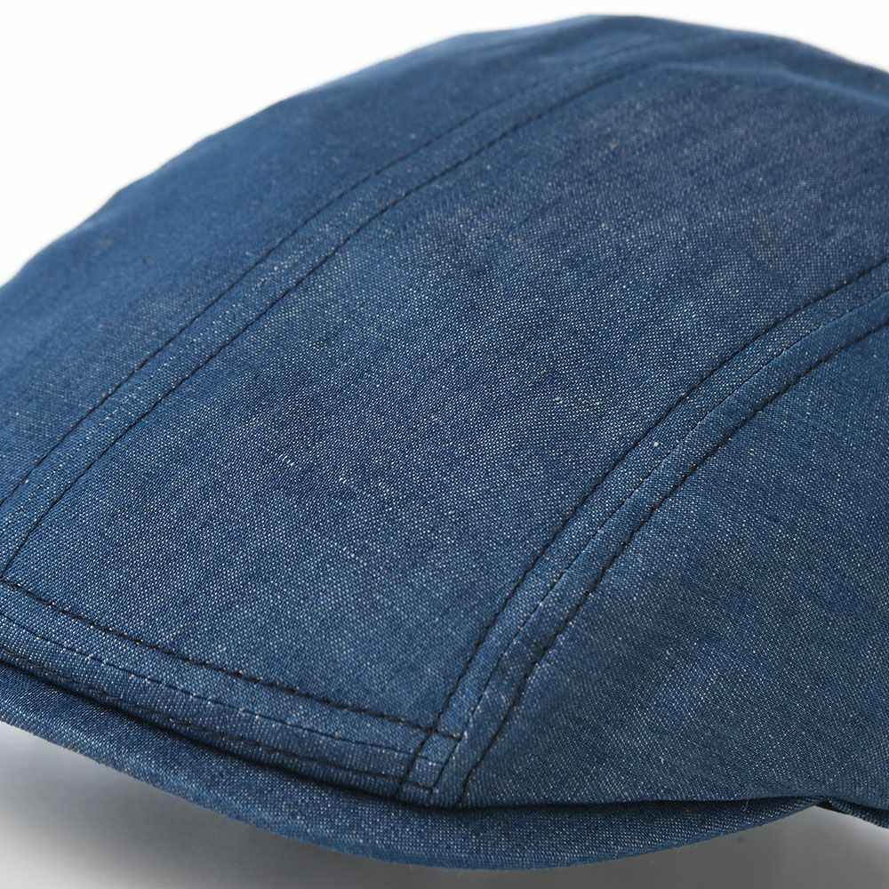 ステットソンのハンチング COTTON LINEN LIGHT DENIM HUNTING（コットン リネン ライトデニム ハンチング） SE812 ブルー