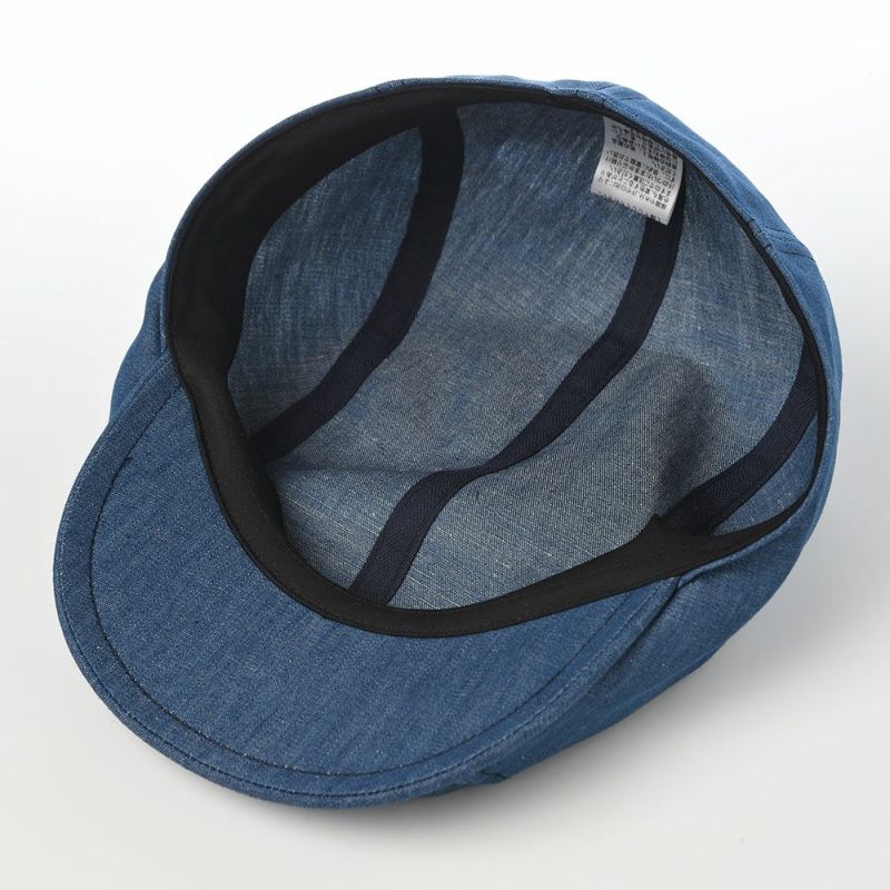 ステットソンのハンチング COTTON LINEN LIGHT DENIM HUNTING（コットン リネン ライトデニム ハンチング） SE812 ブルー