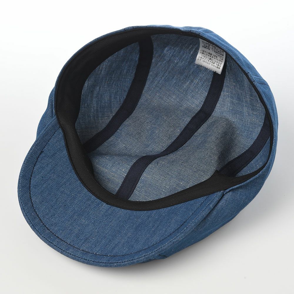 ステットソンのハンチング COTTON LINEN LIGHT DENIM HUNTING（コットン リネン ライトデニム ハンチング） SE812 ブルー