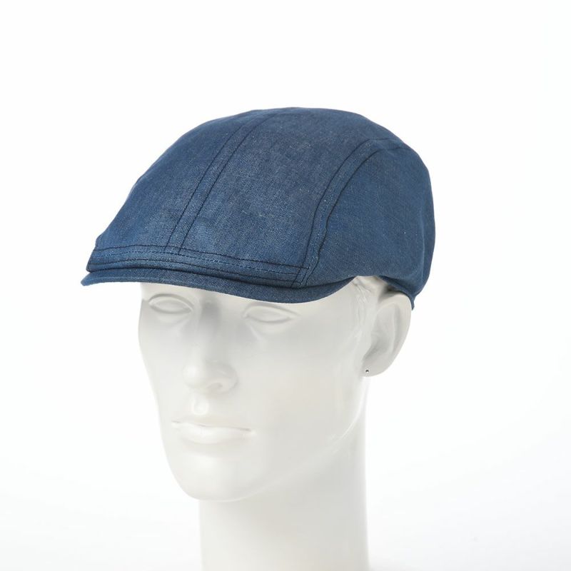 ステットソンのハンチング COTTON LINEN LIGHT DENIM HUNTING（コットン リネン ライトデニム ハンチング） SE812 ブルー