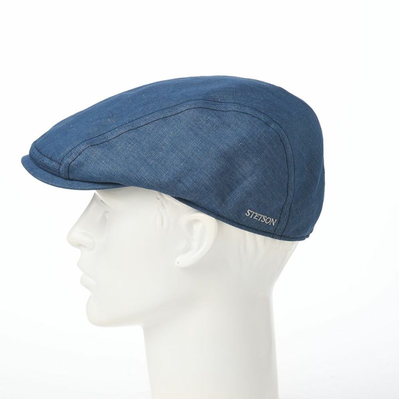 ステットソンのハンチング COTTON LINEN LIGHT DENIM HUNTING（コットン リネン ライトデニム ハンチング） SE812 ブルー