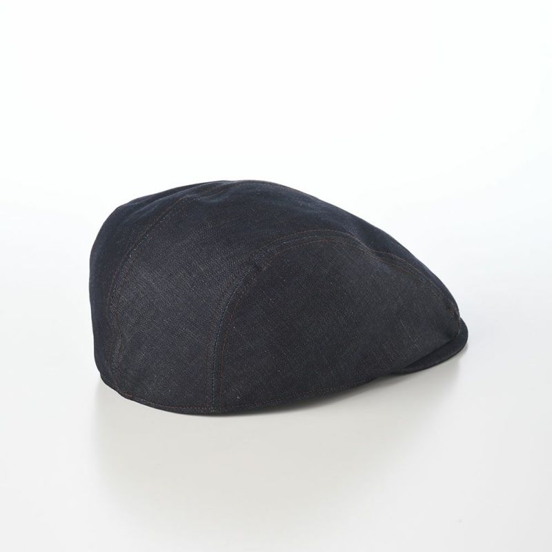 ステットソンのハンチング COTTON LINEN LIGHT DENIM HUNTING（コットン リネン ライトデニム ハンチング） SE812 ダークネイビー