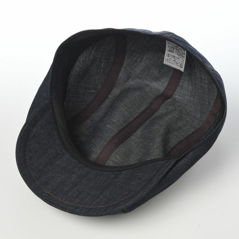 ステットソンのハンチング COTTON LINEN LIGHT DENIM HUNTING（コットン リネン ライトデニム ハンチング） SE812 ダークネイビー