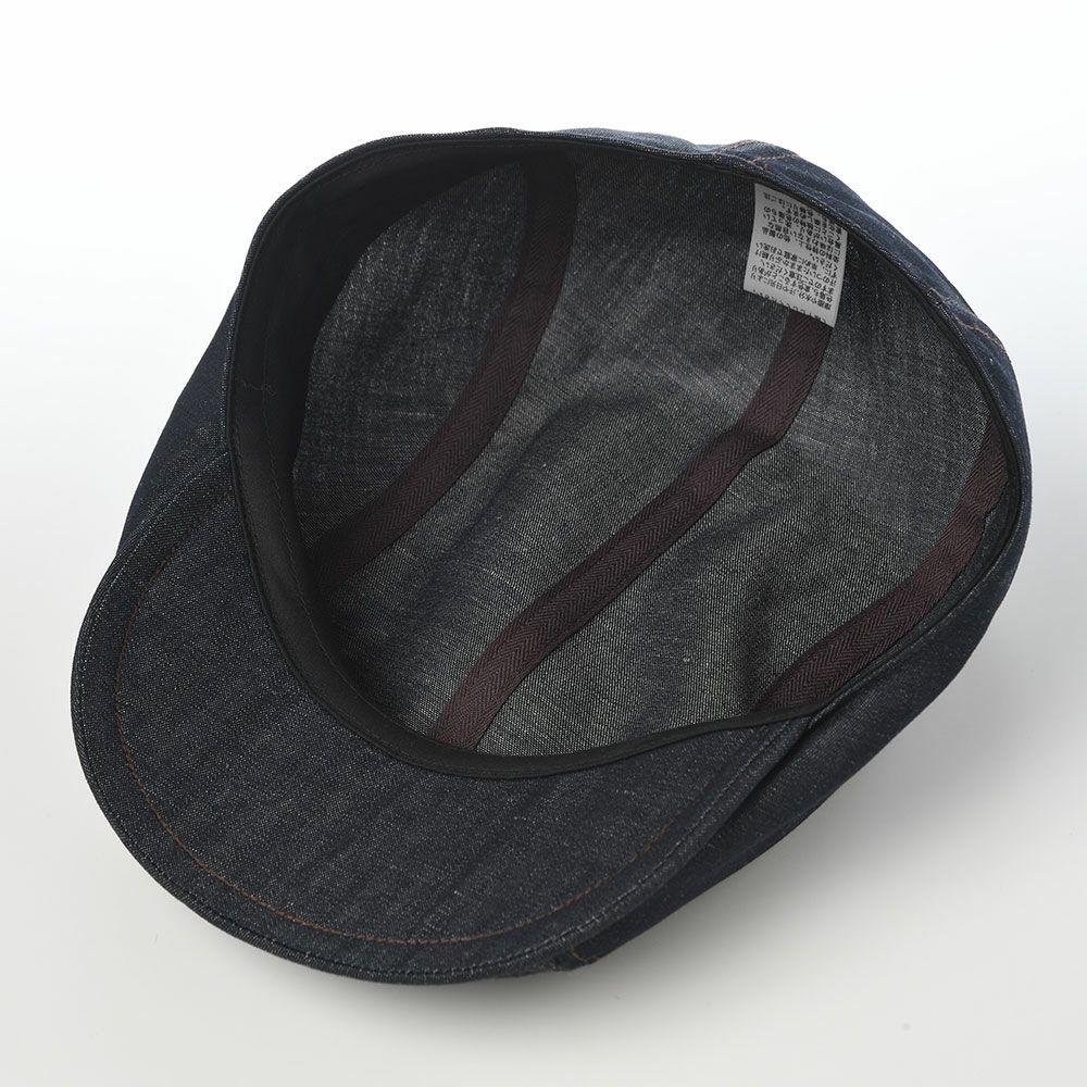 ステットソンのハンチング COTTON LINEN LIGHT DENIM HUNTING（コットン リネン ライトデニム ハンチング） SE812 ダークネイビー