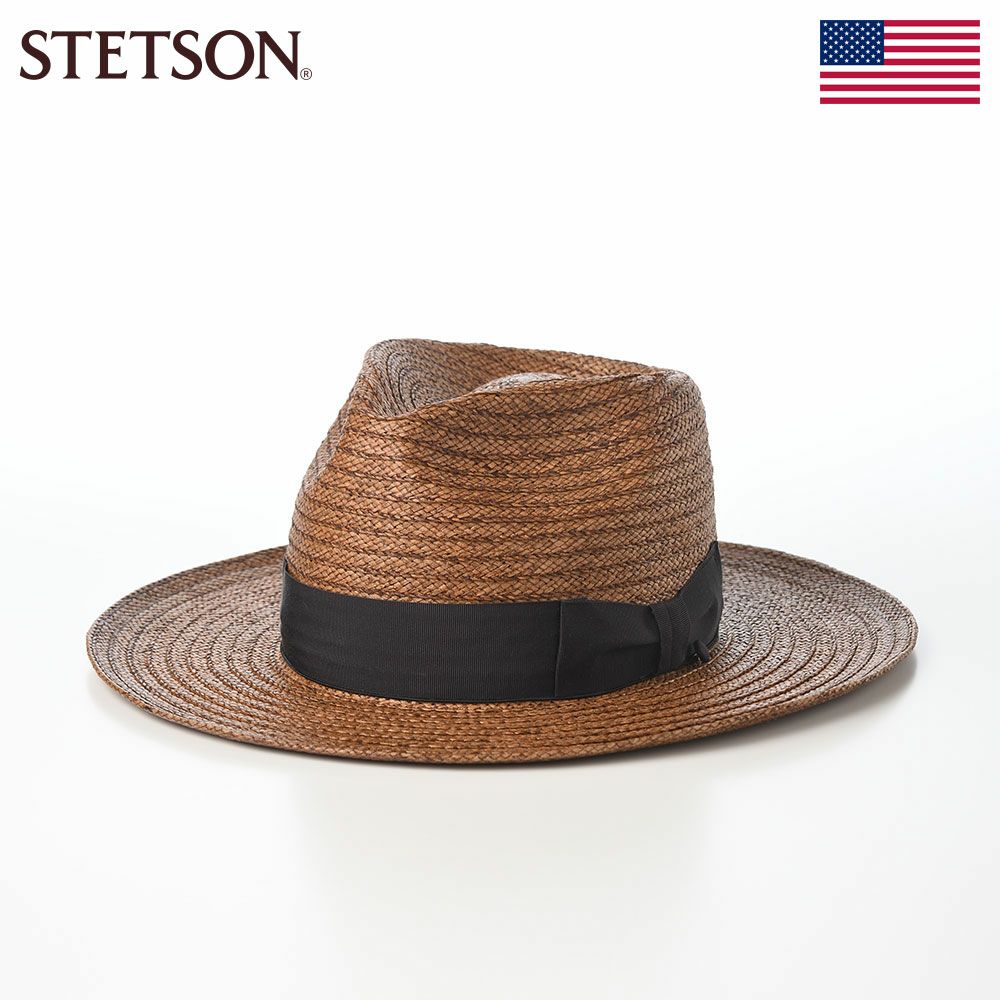 ステットソンのブレードハット 50's VINTAGE PAPER BRAID HAT（50'sヴィンテージ ペーパーブレード ハット） SE813 ブラウン