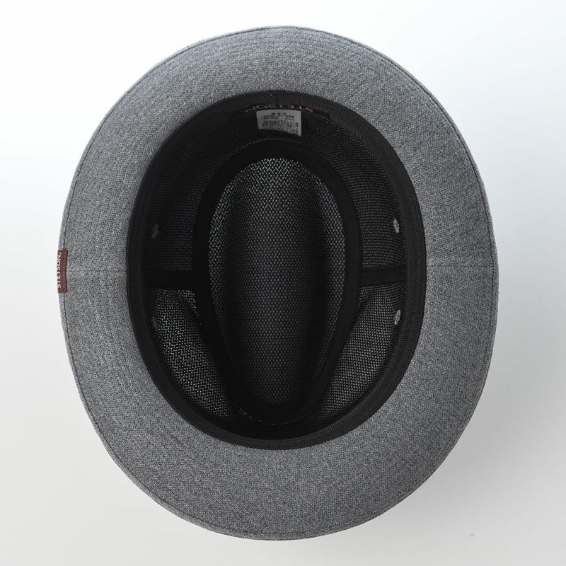 ステットソンの布帛ソフトハット KANOKO HAT（カノコ ハット） SE814 グレー