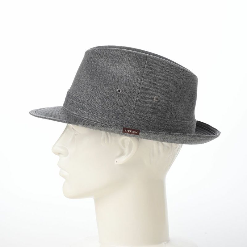 ステットソンの布帛ソフトハット KANOKO HAT（カノコ ハット） SE814 グレー