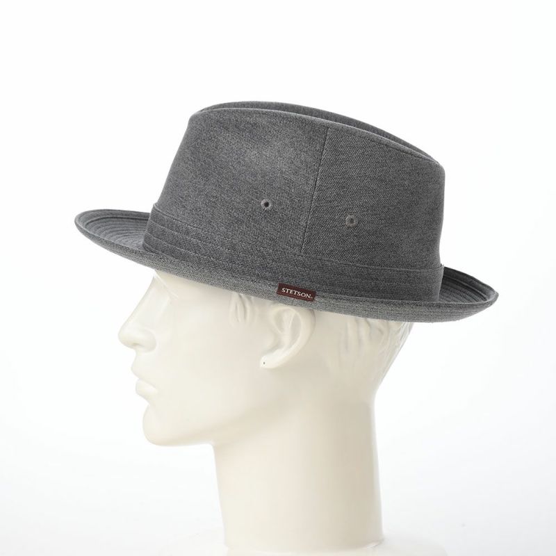 ステットソンの布帛ソフトハット KANOKO HAT（カノコ ハット） SE814 グレー