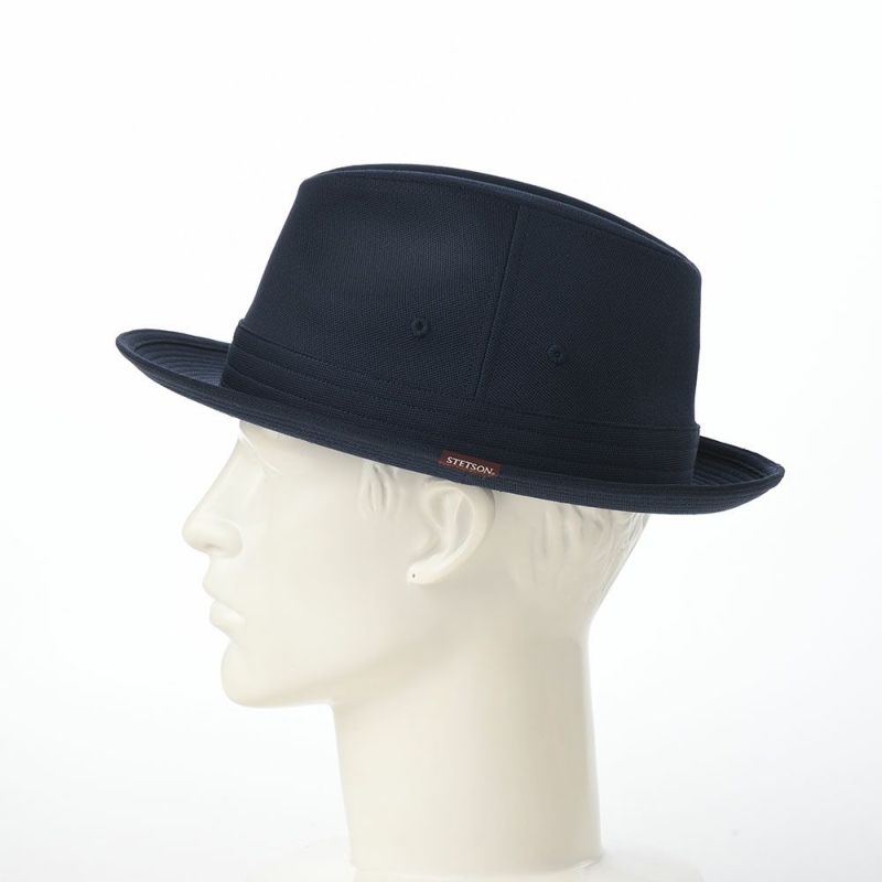 ステットソンの布帛ソフトハット KANOKO HAT（カノコ ハット） SE814 ネイビー