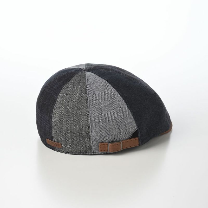 ステットソンのハンチング LINEN PATCHWORK HUNTING（リネンパッチワーク ハンチング） SE815 ネイビー