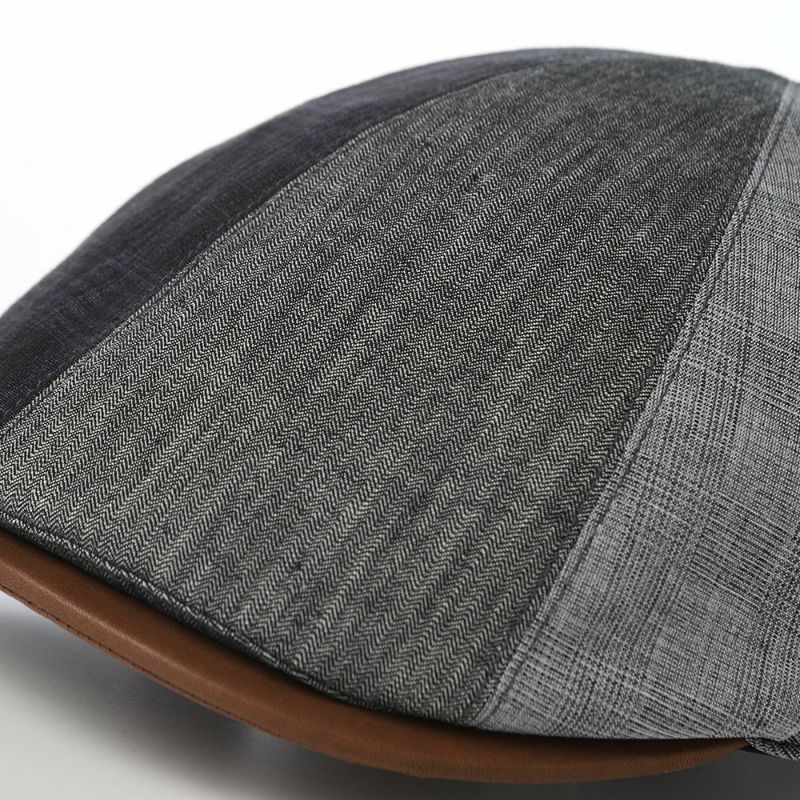 ステットソンのハンチング LINEN PATCHWORK HUNTING（リネンパッチワーク ハンチング） SE815 ネイビー