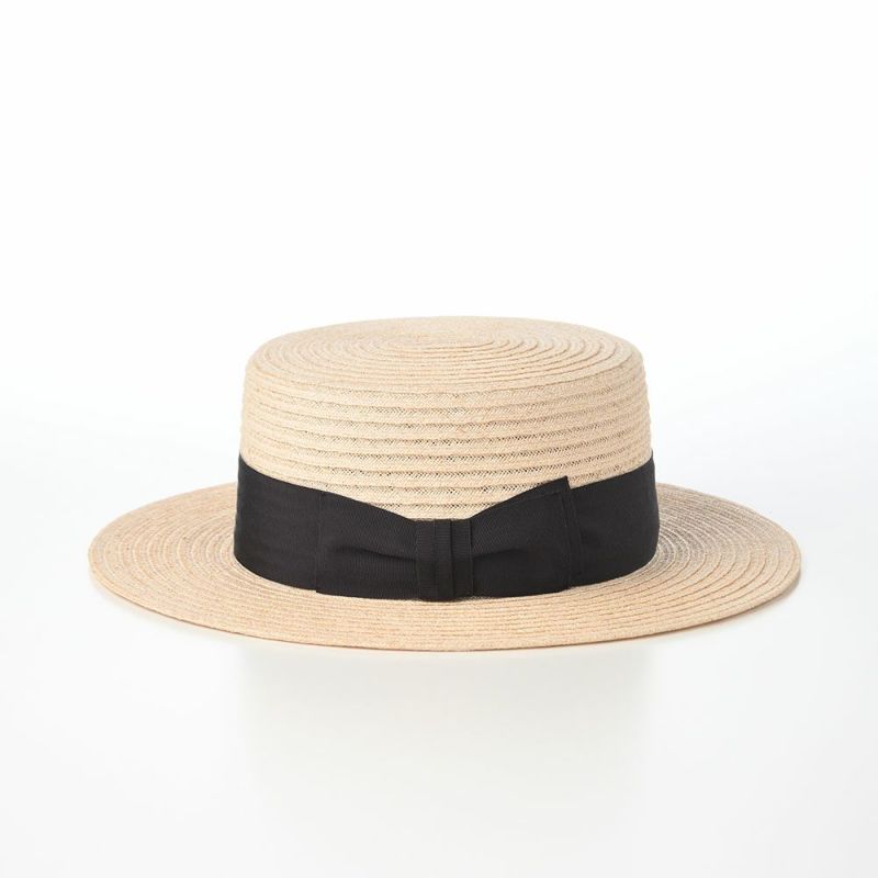 ステットソンのカンカン帽 LINEN BRAID KANKAN HAT（リネンブレード カンカンハット） SE821 エクリュ