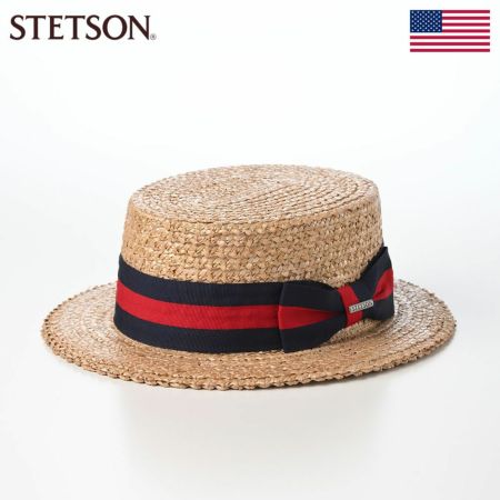ステットソンのボーターハット NATURAL STRAW BOTER HAT（ナチュラルストロー ボーターハット） ST271EU ナチュラル