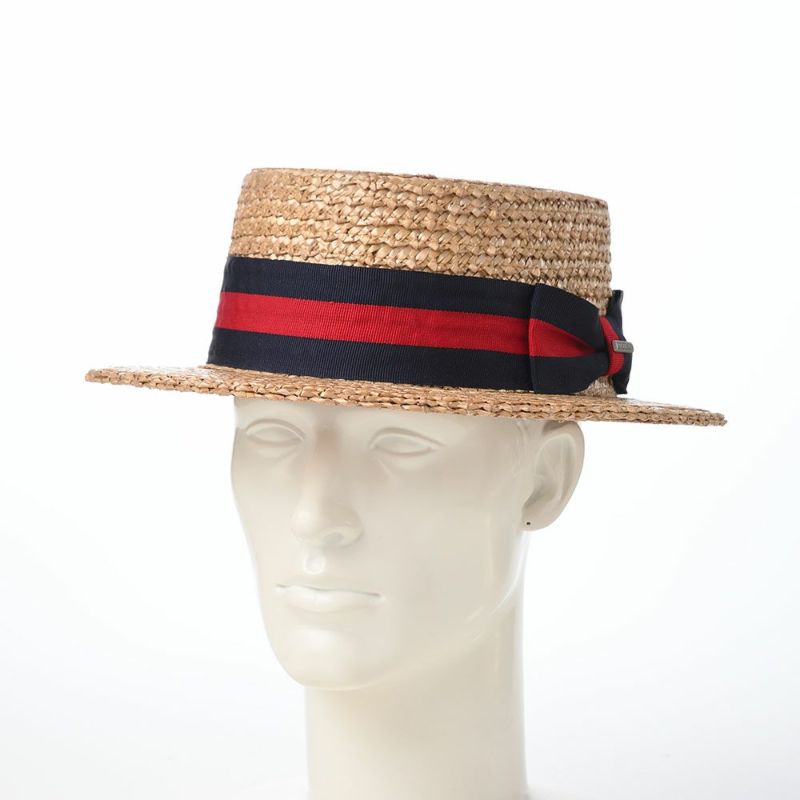 ステットソンのボーターハット NATURAL STRAW BOTER HAT（ナチュラルストロー ボーターハット） ST271EU ナチュラル