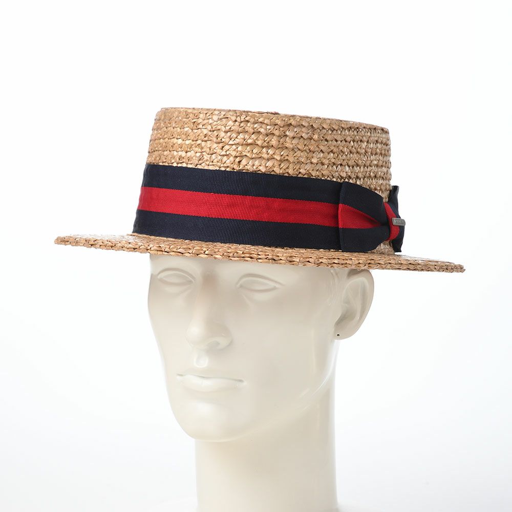 ステットソンのボーターハット NATURAL STRAW BOTER HAT（ナチュラルストロー ボーターハット） ST271EU ナチュラル