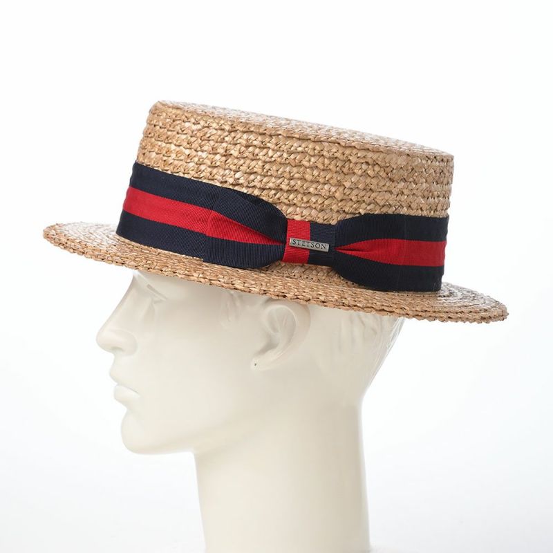ステットソンのボーターハット NATURAL STRAW BOTER HAT（ナチュラルストロー ボーターハット） ST271EU ナチュラル