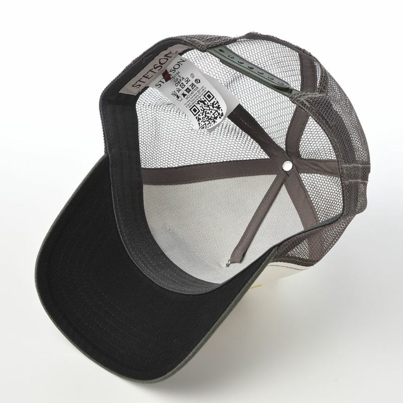 ステットソンのキャップ TRUCKER CAP SUN（トラッカーキャップ サン） ST287EU グリーン