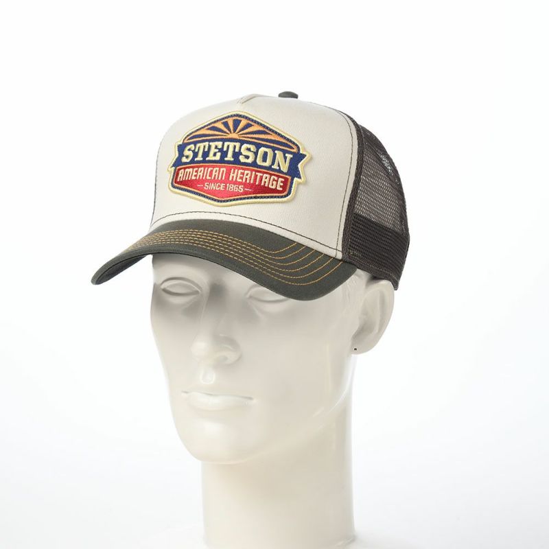 ステットソンのキャップ TRUCKER CAP SUN（トラッカーキャップ サン） ST287EU グリーン