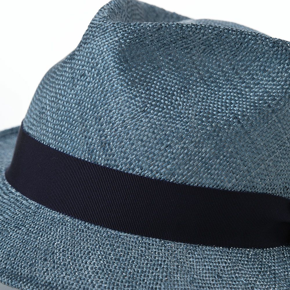 ガリュープラネットのストローハット Classic Kenma Hat（クラシック ケンマ ハット）777 ブルー