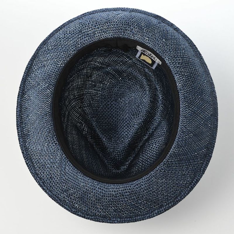 ガリュープラネットのストローハット Classic Kenma Hat（クラシック ケンマ ハット）777 ネイビーブラウン