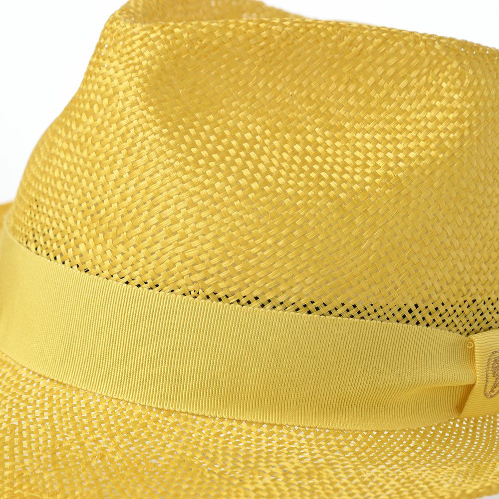 ガリュープラネットのストローハット Classic Kenma Hat（クラシック ケンマ ハット）777 イエロー