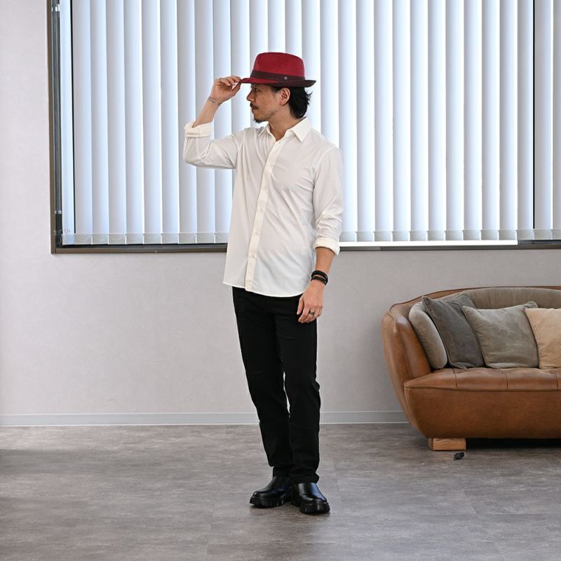 ダスマルカのソフトハット Florence（フローレンス） ルビー