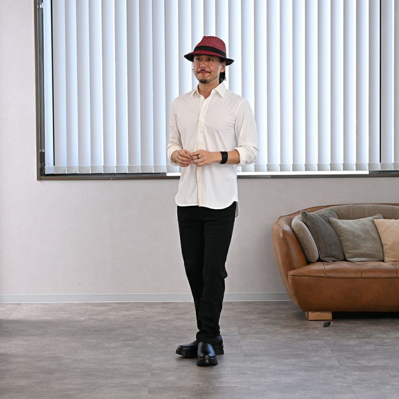 ダスマルカのソフトハット Enzo（エンツォ） ルビー