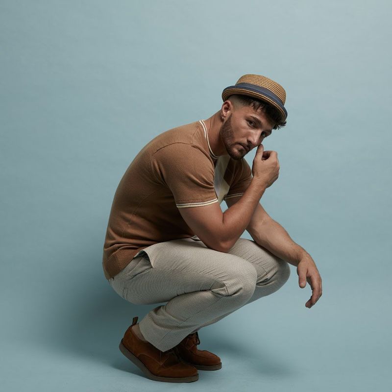 ダスマルカのペーパーハット Rico（リコ） マスタード