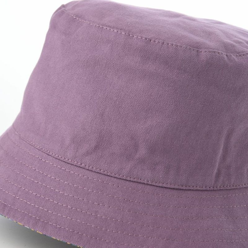 フェイルスワースのバケットハット Cotton Reversible（コットンリバーシブル） グレープ