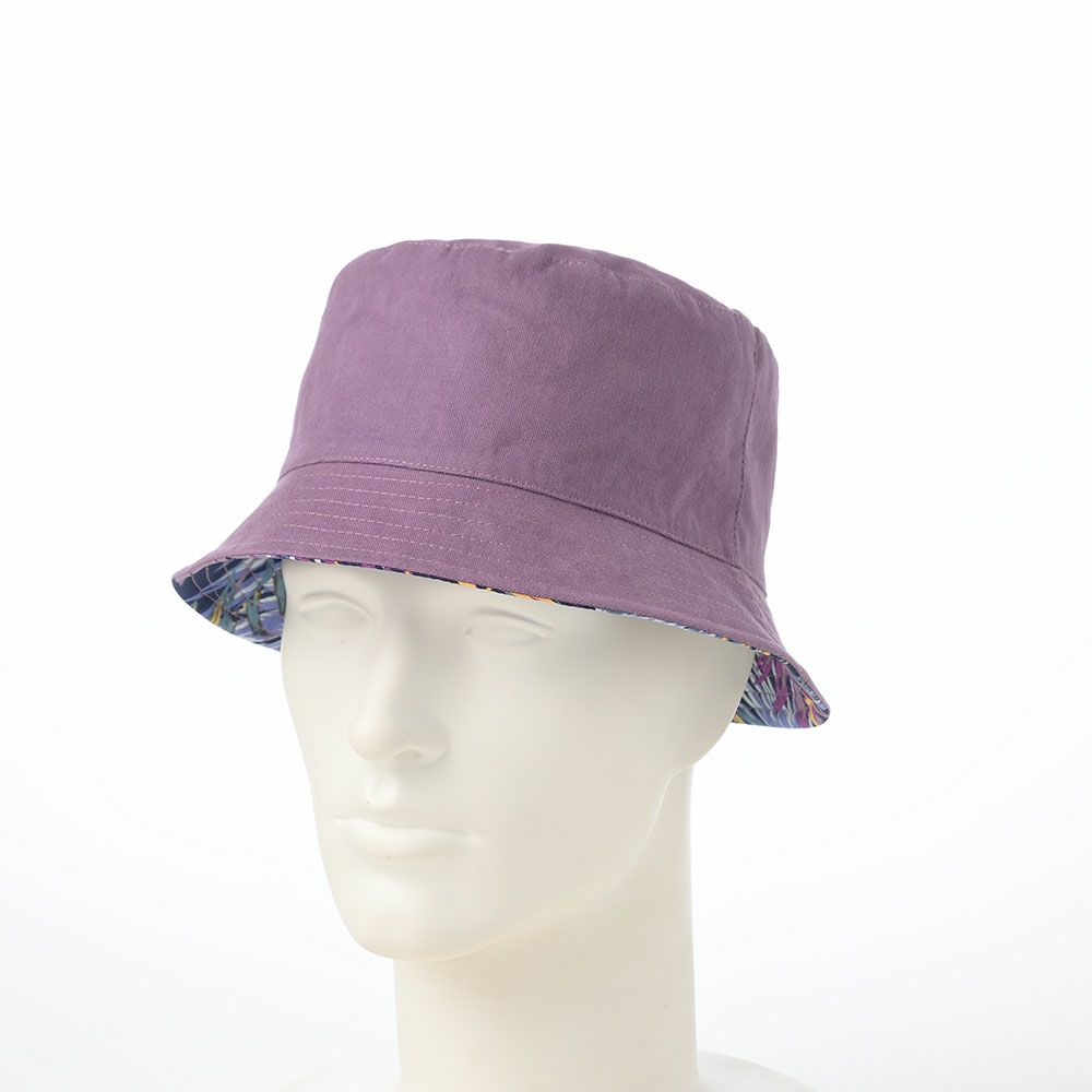 フェイルスワースのバケットハット Cotton Reversible（コットンリバーシブル） グレープ