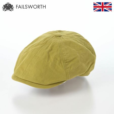 フェイルスワースのキャスケット Canvas Hudson（キャンバス ハドソン） ライム