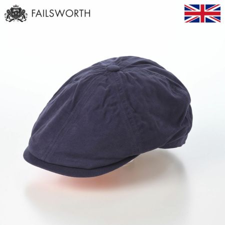 フェイルスワースのキャスケット Canvas Hudson（キャンバス ハドソン） ネイビー