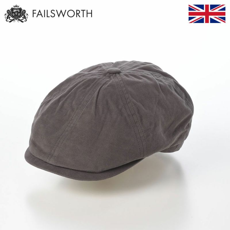 フェイルスワースのハンチング Canvas Hudson（キャンバス ハドソン） スチールグレー