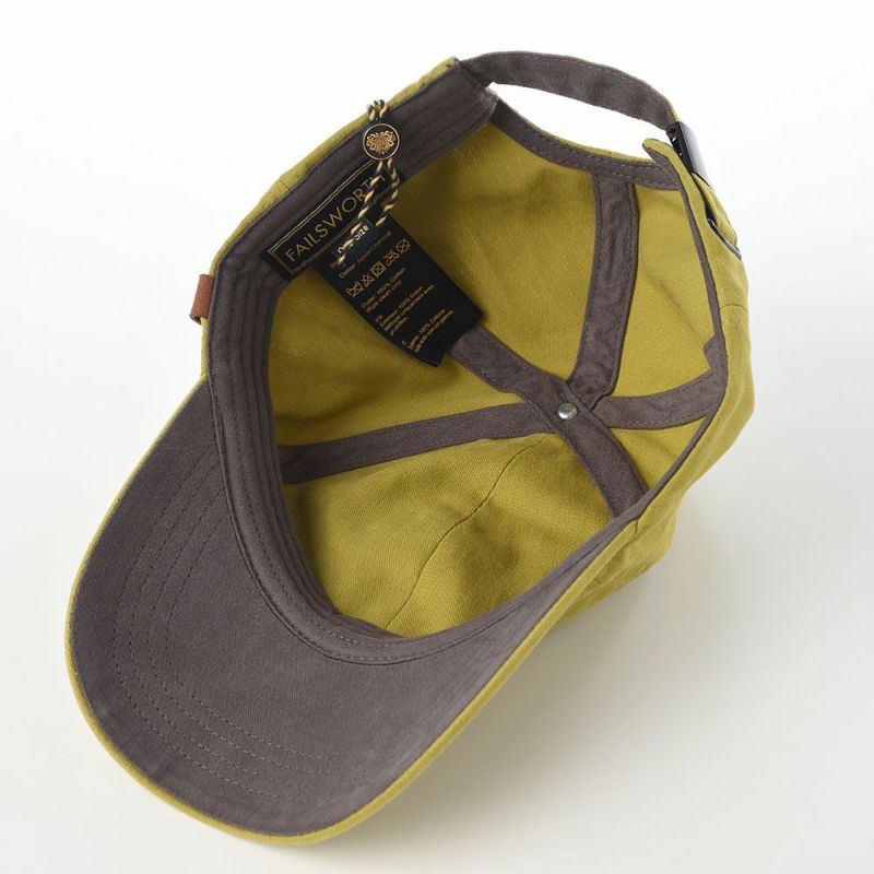 フェイルスワースのベースボールキャップ Canvas Baseball（キャンバス ベースボール） ライム