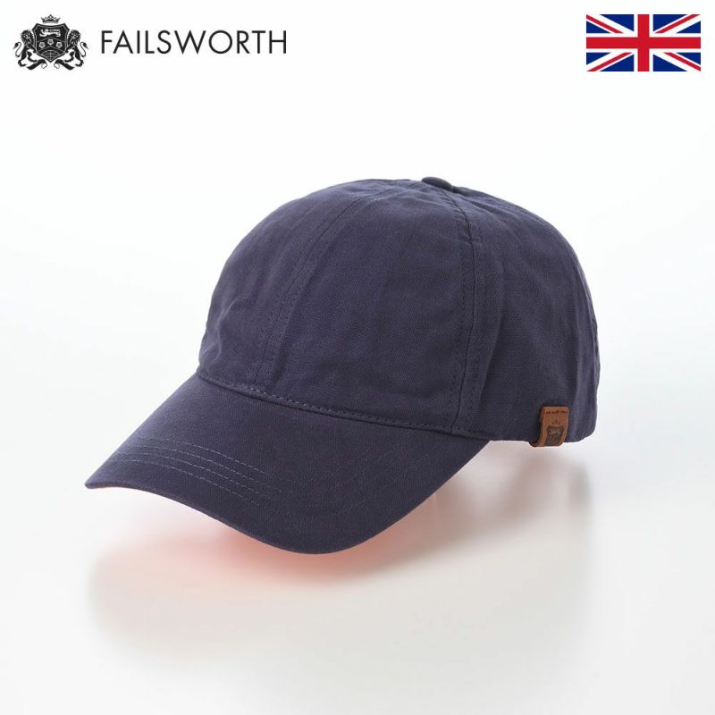 フェイルスワースのベースボールキャップ Canvas Baseball（キャンバス ベースボール） ネイビー
