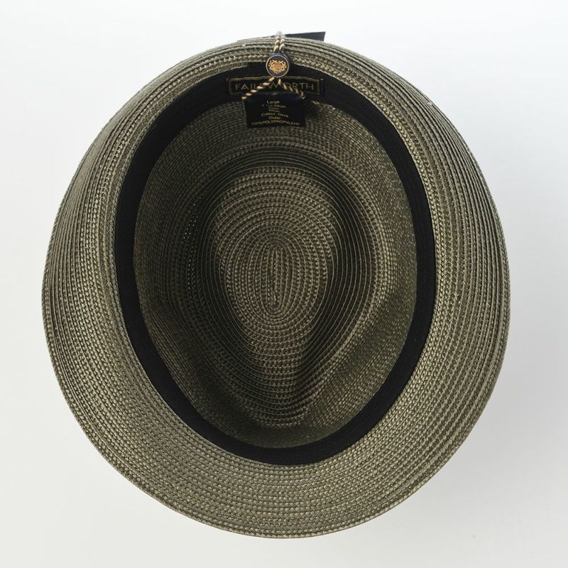 フェイルスワースのブレードハット Milan Trilby（ミラン トリルビー） オリーブ
