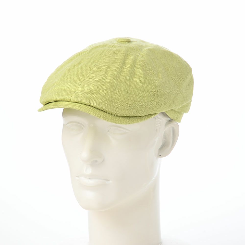 フェイルスワースのハンチング Irish Linen Hudson（アイリッシュ リネン ハドソン） ライム
