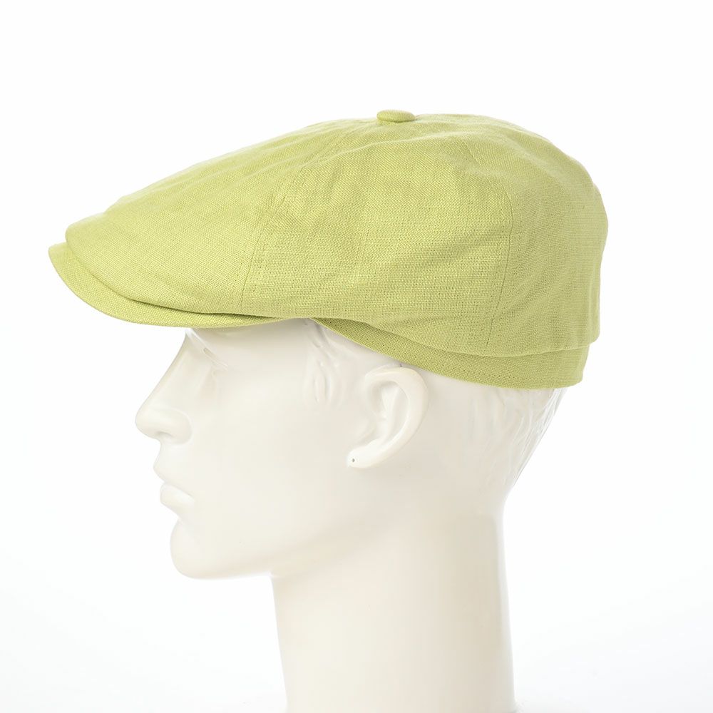 フェイルスワースのハンチング Irish Linen Hudson（アイリッシュ リネン ハドソン） ライム