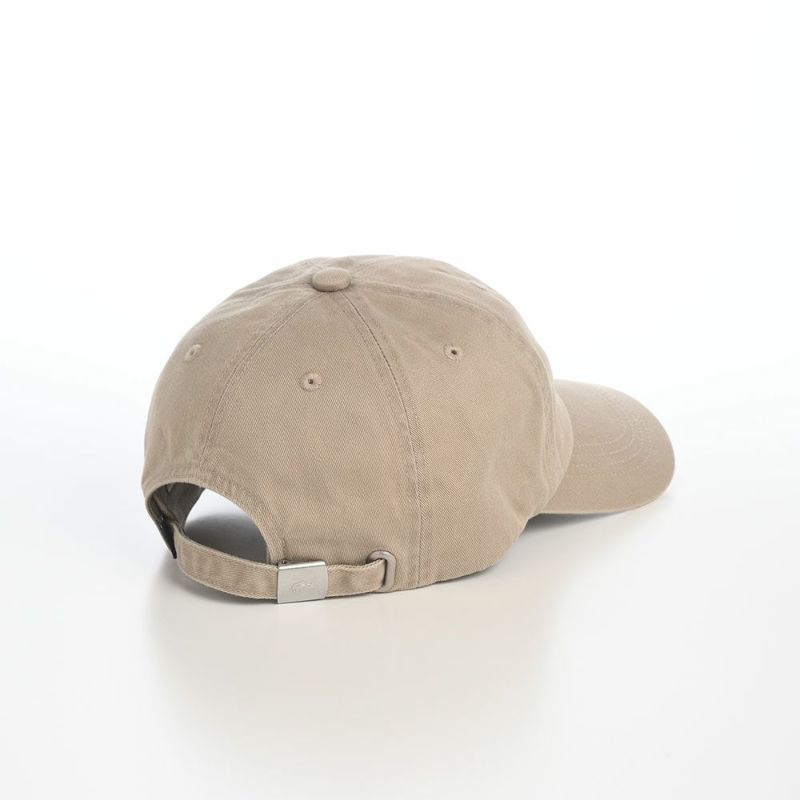 ラコステのキャップ BIOWASH CAP（バイオウォッシュ キャップ） L1357 ベージュ
